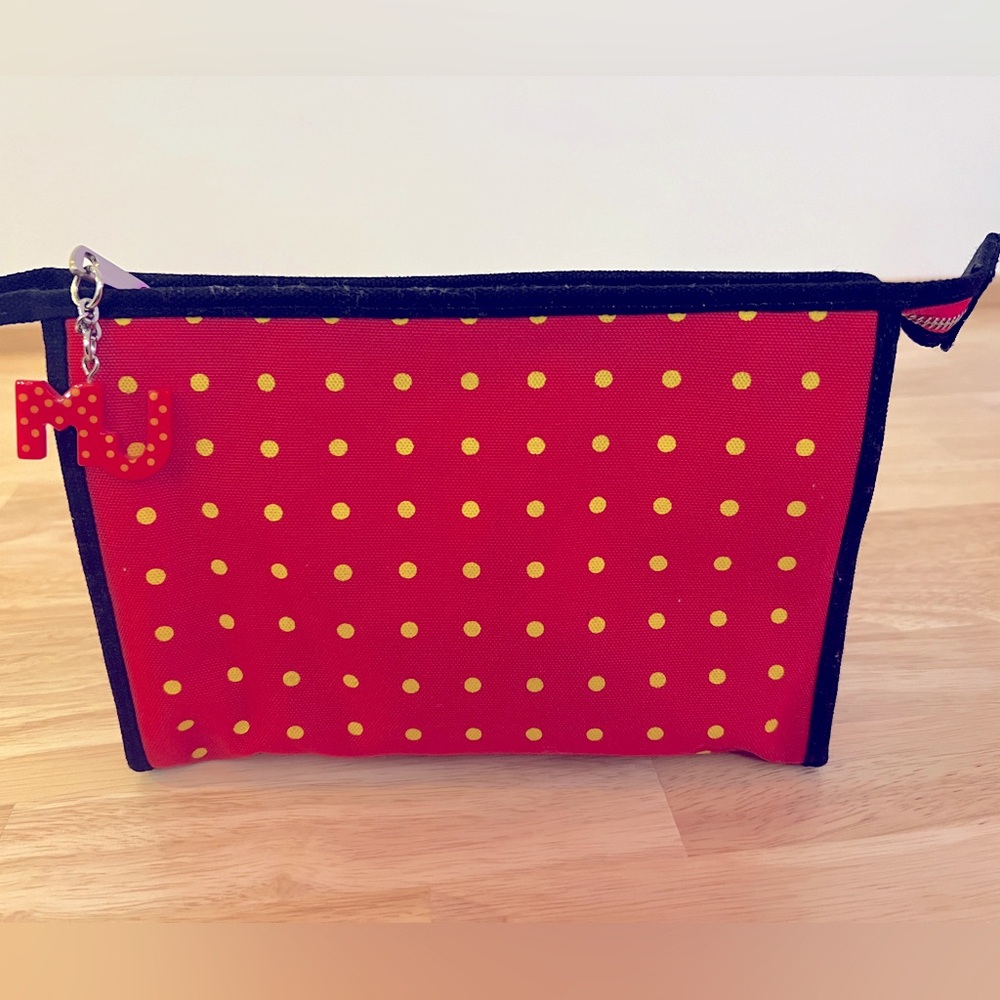 Marc by MJ polka dot makeup bag